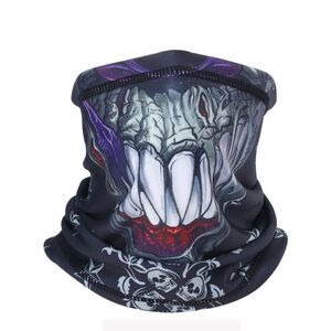 Winter Fleece Neck Gaiter Half Face Mask Ski Motorcycle Cycling Scarf Bandana US